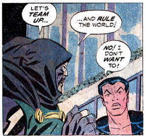 Illustration for article titled 10 Times Doctor Doom's Dignity Went Down The Toilet